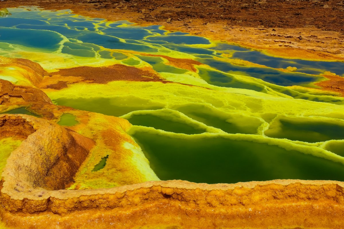 Dallol Sulfur Springs